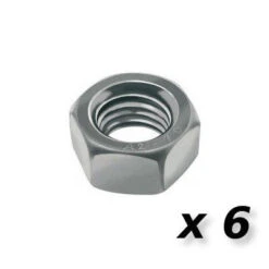 6 écrous M5