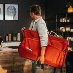 Remorque Vélo Utilitaire Cargo Kalle Croozer 92 Litres -Vélo Accessoires Boutique Remorque velo cargo Croozer kalle rouge 6