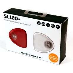 REELIGHT SL120+ Feux De Signalisation Sans Piles Avec Autonomie -Vélo Accessoires Boutique SL120 plus packaging