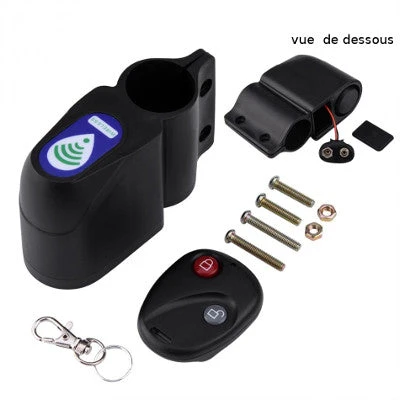 Antivol Avec Alarme Télécommandée 110 Db Sur Cadre Vélo 2 Antivol Avec Alarme Télécommandée 110 Db Sur Cadre Vélo – Image 2