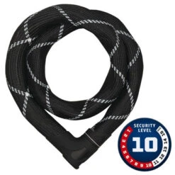 Antivol Chaine Vélo Iven Chain 8210 85 Cm Abus -Vélo Accessoires Boutique antivol chaine velo iven chain 8210 85 cm abus full 5