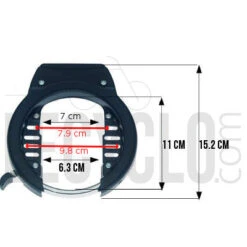 Point Antivol De Cadre XXL Plus Pour Roue Arrière De Vélo -Vélo Accessoires Boutique antivol de cadre xxl plus pour roue arriere de velo full 4