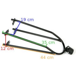 Attache R1 Big Easy Sécurisé Sur Haubans Andersen -Vélo Accessoires Boutique attache r1 big easy securise sur haubans andersen full 5