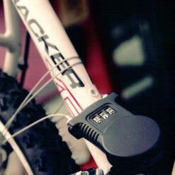 Cable 110 Cm Rétractable Fermeture Code - Sécuriser Selle Casque -Vélo Accessoires Boutique cable 110 cm retractable fermeture code securiser selle casque full 3