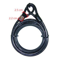 Câble Pour Vélo Antivol Long 5 Mètres POINT 5 Câble Pour Vélo Antivol Long 5 Mètres POINT -Vélo Accessoires Boutique cable pour velo antivol long 5 metres point full 3