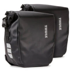 Double Sacoche Noire Sur Porte-bagages 13L Shield Pannier Thule