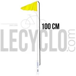 Messingschlager Drapeau De Sécurité Pour Vélo Et Remorque -Vélo Accessoires Boutique drapeau de securite pour velo et remorque 100CM jaune 4c79c568 9fff 4ea6 af5c 5c6cadad0fba