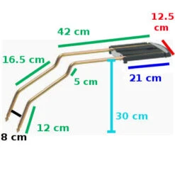 Extra Barre Pour Siege Hamax Kiss Et Sleepy -Vélo Accessoires Boutique extra barre pour siege hamax kiss et sleepy full 3