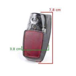 Feu De Vélo Arrière Sur Garde Boue à Pile -Vélo Accessoires Boutique feu de velo arriere sur garde boue a pile full 4