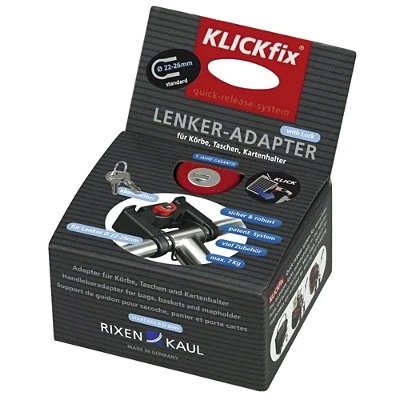 Fixation KlickFix Pour Guidon Avec Serrure 3 Fixation KlickFix Pour Guidon Avec Serrure – Image 3