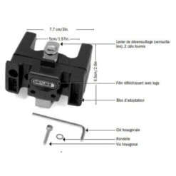 Fixation Pour Guidon Avec Serrure Ortlieb -Vélo Accessoires Boutique fixation pour guidon avec serrure ortlieb full 4