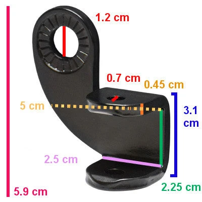 Fixation Sur Axe De Roue Pour Remorque Burley 2 Fixation Sur Axe De Roue Pour Remorque Burley – Image 2