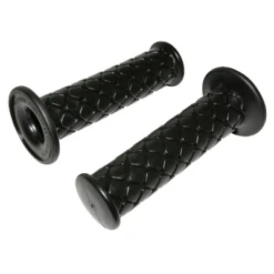 Grips Noirs Pour Guidon De Vélo