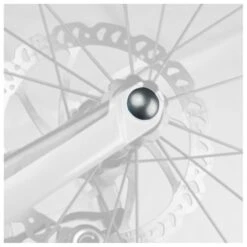 Antivols Pour Roue Avant Et Arrière Avec Axe à Serrage Rapide Pinhead -Vélo Accessoires Boutique lot de 2 verrous a relachement rapide verrous pour roues 3