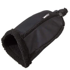 Manchons Basil Noirs En Cuir Végétal Sur Guidon Vélo -Vélo Accessoires Boutique manchons basil noirs en cuir vegetal sur guidon velo full 3