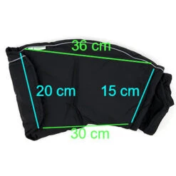 Manchons Pour Guidon De Vélo Noirs -Vélo Accessoires Boutique manchons pour guidon de velo noirs full 4