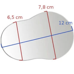 Miroir De Rechange Pour Rétroviseur Vélo M99 Ergotec -Vélo Accessoires Boutique miroir de rechange pour retroviseur velo m99 ergotec full 3