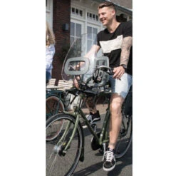 Pare Brise Vélo Pour Siège Bobike One+ Mini -Vélo Accessoires Boutique pare brise velo pour siege bobike one mini gris full 4