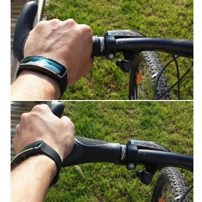 VELO Poignées Vélo Ergonomiques Avec Cornes Triple Densité - La Paire 5 VELO Poignées Vélo Ergonomiques Avec Cornes Triple Densité - La Paire – Image 5