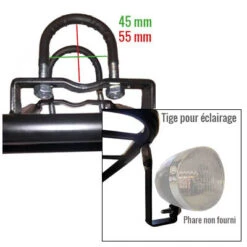 Porte Bagage De Vélo Avant Large Steco -Vélo Accessoires Boutique porte bagage de velo avant large steco full 5