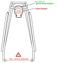 Porte Bagage De Vélo TUBUS Logo Evo Noir -Vélo Accessoires Boutique porte bagage de velo tubus logo evo noir full 6