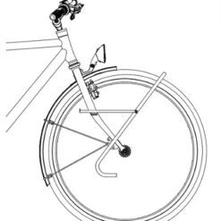 Porte Bagage Lowrider Tara Vélo 26/28 Pouces Argent Tubus -Vélo Accessoires Boutique porte bagage lowrider tara velo 26 28 pouces argent tubus full 3