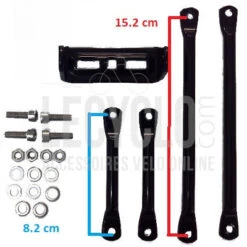 Porte Bagage Noir Charge 35 Kg Vélo Steco -Vélo Accessoires Boutique porte bagage noir charge 35 kg velo steco full 4