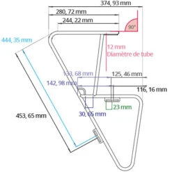 Porte Bagages Avant Grand Expedition Low Et High Rider Tubus -Vélo Accessoires Boutique porte bagages avant grand expedition low et high rider tubus full 4
