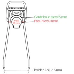 Porte Bagages Vélo Arrière Racktime Addit 26 à 28 Pouces -Vélo Accessoires Boutique porte bagages velo arriere racktime addit 26 a 28 pouces full 4