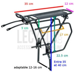 ZEFAL Porte-bagages Vélo Frein à Disque 26-29 Pouces Raider R70 Zéfal -Vélo Accessoires Boutique porte bagages velo frein a disque 26 29 pouces raider r70 zefal full 3