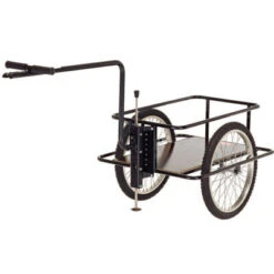 Remorque Der Roland 90L Sur Tige De Selle Avec Béquille -Vélo Accessoires Boutique remorque der roland 90l sur tige de selle avec bequille full 3