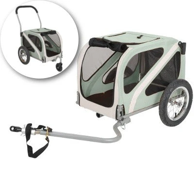 Remorque Vélo Pour Chien Avec Kit Piéton - Monz 1 Remorque Vélo Pour Chien Avec Kit Piéton - Monz