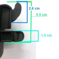 Repose Pied Pour Siège Vélo Enfant Siesta Hamax -Vélo Accessoires Boutique repose pied pour siege velo enfant siesta hamax full 3