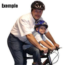 Repose Pieds Sur Cadre Vélo Pour Siège Enfant Avant - Steco -Vélo Accessoires Boutique repose pieds sur cadre velo pour siege enfant avant steco full 5