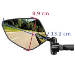 Busch-mueller Rétroviseur Gauche Vélo Cycle Star E Pour VAE Busch & Muller -Vélo Accessoires Boutique retroviseur gauche velo cycle star e pour vae busch muller full 3