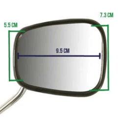 Rétroviseur Pour Vélo Ajustable Point 6 Rétroviseur Pour Vélo Ajustable Point -Vélo Accessoires Boutique retroviseur pour velo ajustable point full 3