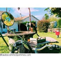 Messingschlager Rétroviseur Pour Vélo Avec Bras Long Et Grand Miroir 105 Mm -Vélo Accessoires Boutique retroviseur pour velo avec bras long et grand miroir 105 mm full 6