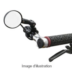 M-Wave Rétroviseur Vélo Articulé Miroir Convexe 4,7 Cm -Vélo Accessoires Boutique retroviseur velo articule miroir convexe 4 7 cm full 4