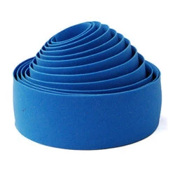Bike Ribbon Ruban De Guidon Bleu Pour Vélo Cork Plus Uni - BikeRibbon
