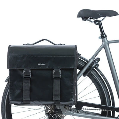 Sacoche De Vélo Double Noire Amovible Urban Load MIK Basil 53L 3 Sacoche De Vélo Double Noire Amovible Urban Load MIK Basil 53L – Image 3