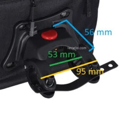 Sacoche étanche Sur Guidon Vélo T8 8 Litres Oxford -Vélo Accessoires Boutique sacoche etanche sur guidon velo t8 8 litres oxford full 4