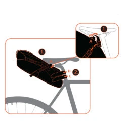 Sacoche De Selle Pour Le Bikepacking 10L Aqua Evo Adventure Oxford -Vélo Accessoires Boutique sacoche selle oxford adventure 8