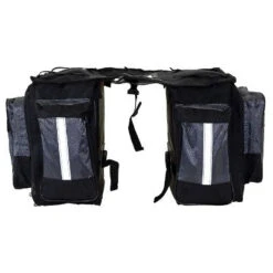 M-Wave Sacoche Triple De Cyclotourisme -Vélo Accessoires Boutique sacoche triple de cyclotourisme full 4