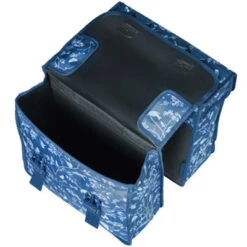 Sacoche Vélo Double 35 L Wanderlust Bleu Indigo Basil -Vélo Accessoires Boutique sacoche velo double 35 l wanderlust bleu indigo basil full 4