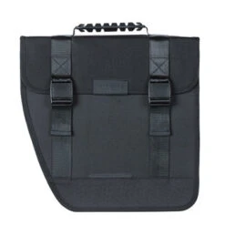 Sacoche Vélo Noire Pour Porte-bagage Arrière Tour Basil Gauche