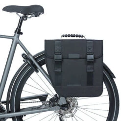 Sacoche Vélo Noire Pour Porte-bagage Arrière Tour Basil Gauche -Vélo Accessoires Boutique sacoche velo noire pour porte bagage arriere tour basil gauche full 5