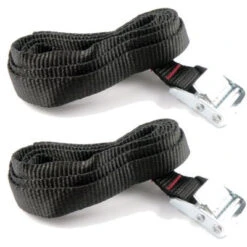 PERUZZO Sangles De Serrage 147 Cm Avec Boucle Acier Pour Porte Vélo