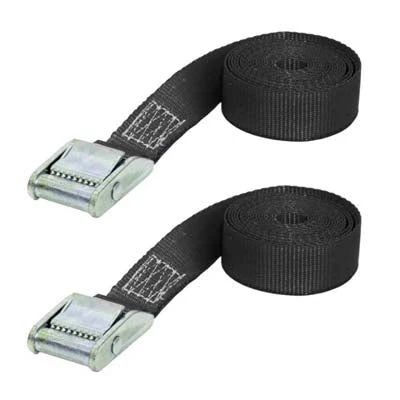 Sangles De Serrage 4m X 2.5cm Pour Vélo - Lot De 2 1 Sangles De Serrage 4m X 2.5cm Pour Vélo - Lot De 2