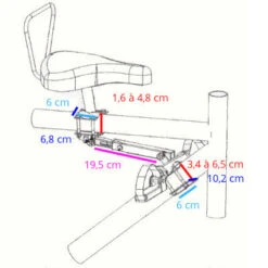 Selle Siège Enfant Sur Cadre De Vélo Large -Vélo Accessoires Boutique selle siege enfant sur cadre de velo large full 4