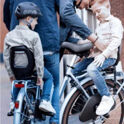 Siège Vélo Arrière Enfant 6 à 10 Ans One Junior Bobike -Vélo Accessoires Boutique siege velo porte bagages bobike one junior